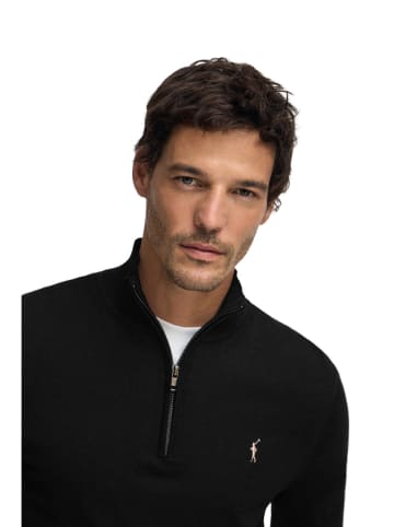 Polo Club Pullover in Schwarz