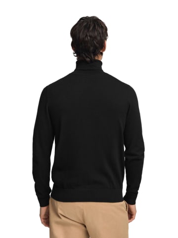 Polo Club Rollkragenpullover in Schwarz