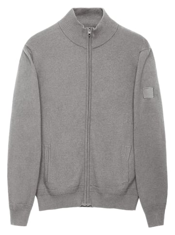 Polo Club Cardigan in Grau