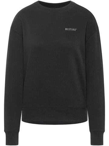 Mustang Sweatshirt in Schwarz