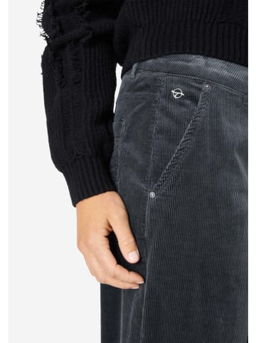 Timezone Cordhose in Schwarz