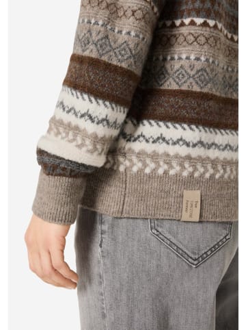 Timezone Sweter w kolorze beżowym