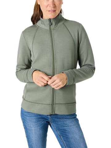 Timezone Sweatvest groen