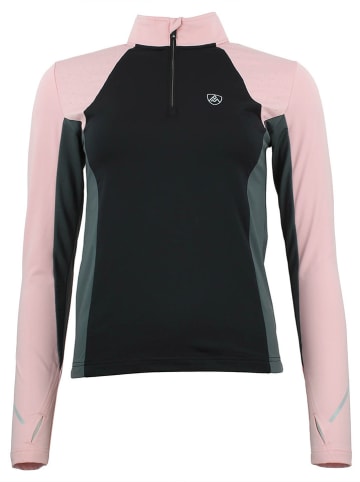 Peak Mountain Functioneel shirt "Aflint" lichtroze/zwart