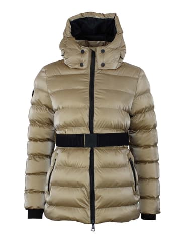 Peak Mountain Kurtka zimowa "Angela" w kolorze beżowym