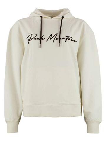 Peak Mountain Hoodie "Alauren" in Creme