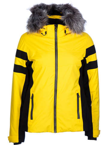 Peak Mountain Kurtka narciarska w kolorze żółtym