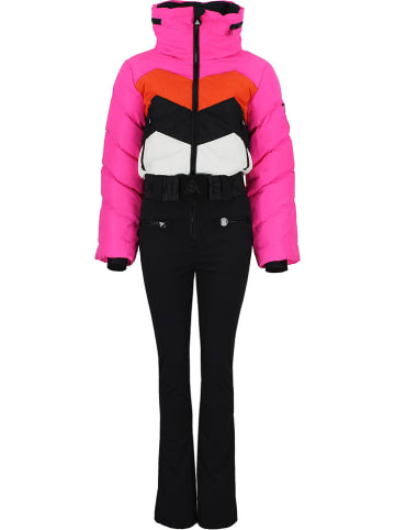 Peak Mountain Ski-/ Snowboardoverall "Antiero" in Pink/ Schwarz