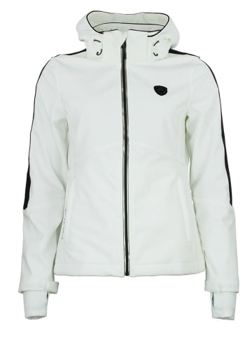 Peak Mountain Kurtka softshellowa "Argan" w kolorze białym