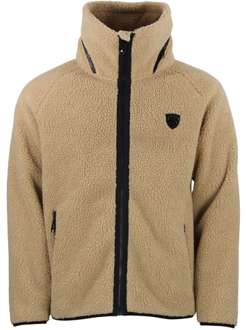 Peak Mountain Fleece vest "Camay" lichtbruin