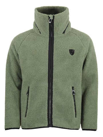 Peak Mountain Fleece vest "Camay" groen