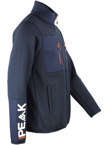 Peak Mountain Fleece vest "Candy" donkerblauw