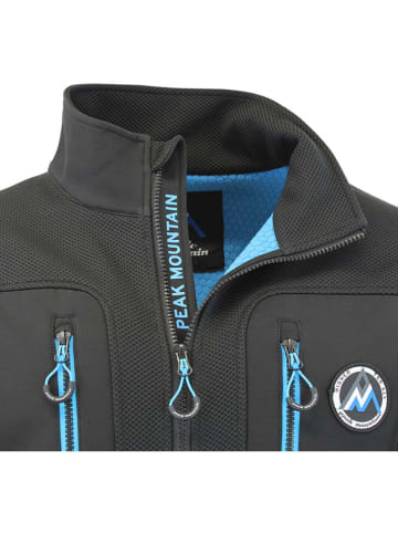 Peak Mountain Fleecejacke "Candy" in Schwarz