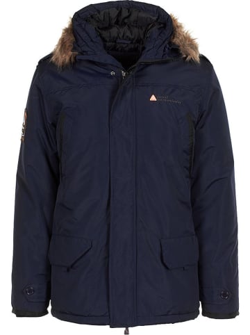 Peak Mountain Parka w kolorze granatowym