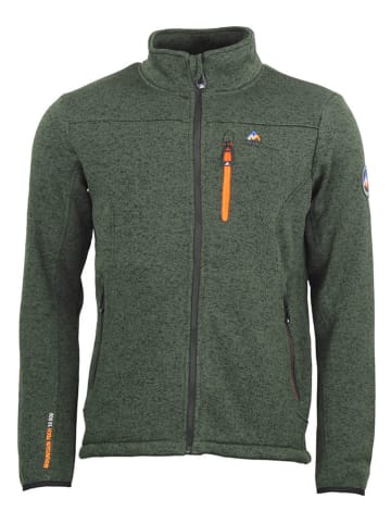 Peak Mountain Fleece vest "Cemo" groen