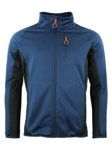 Peak Mountain Kurtka polarowa "Cemon" w kolorze granatowym