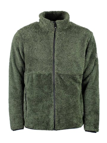 Peak Mountain Fleece vest "Chef" groen