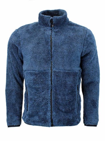 Peak Mountain Fleece vest "Chef" blauw
