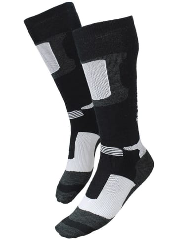 Peak Mountain Ski-/ Snowboardsocken "Chocks" in Schwarz/ Weiß