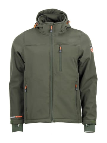 Peak Mountain Softshelljacke "Claude" in Grün
