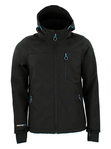 Peak Mountain Softshelljacke "Claudio" in Schwarz