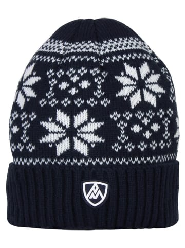 Peak Mountain Czapka "Micolor" w kolorze granatowym