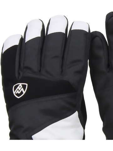 Peak Mountain Ski-/snowboardvingerhandschoenen "Miss" zwart/wit