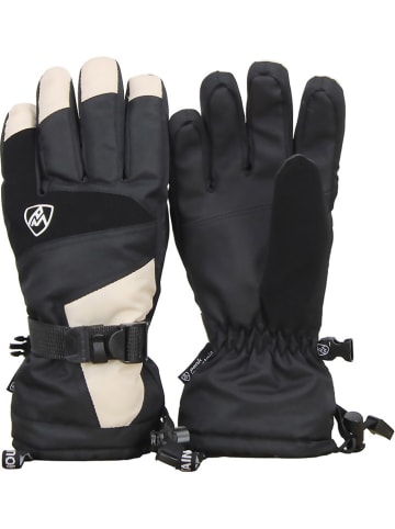 Peak Mountain Ski-/snowboardvingerhandschoenen "Miss" zwart/lichtroze