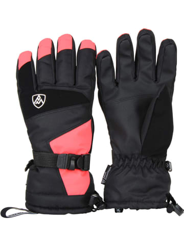Peak Mountain Ski-/snowboardvingerhandschoenen "Miss" zwart/lichtroze