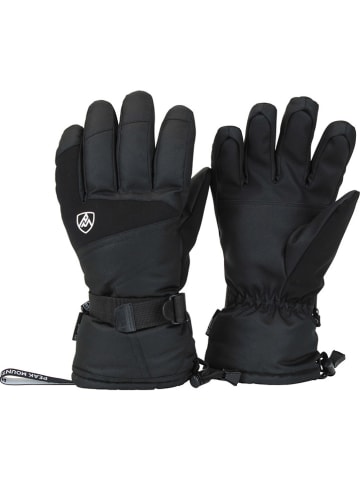 Peak Mountain Ski-/ Snowboardfingerhandschuhe "Mister" in Schwarz