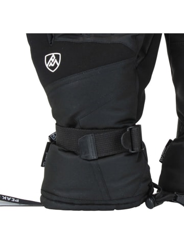 Peak Mountain Ski-/ Snowboardfingerhandschuhe "Mister" in Schwarz