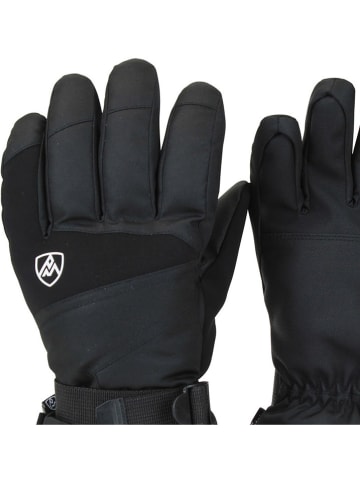 Peak Mountain Ski-/ Snowboardfingerhandschuhe "Mister" in Schwarz