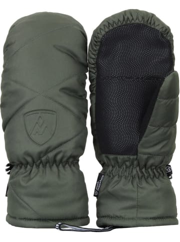 Peak Mountain Rękawiczki narciarskie "Mitaine" w kolorze khaki