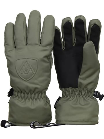 Peak Mountain Rękawiczki narciarskie "Monstara" w kolorze khaki