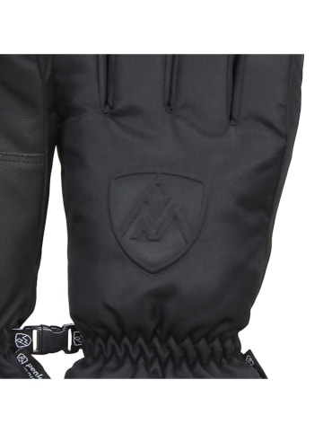 Peak Mountain Rękawiczki narciarskie "Monster" w kolorze czarnym