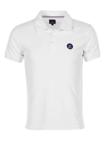 Peak Mountain Poloshirt wit