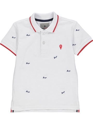 Peak Mountain Poloshirt wit