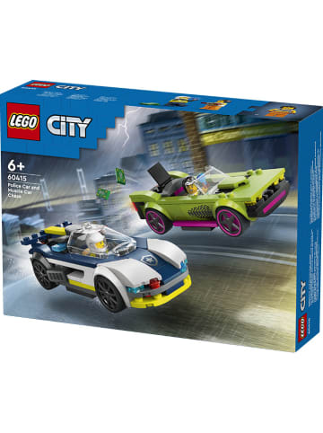 LEGO LEGO® City 60415 Klopjacht met politieauto en Muscle Car - vanaf 6 jaar