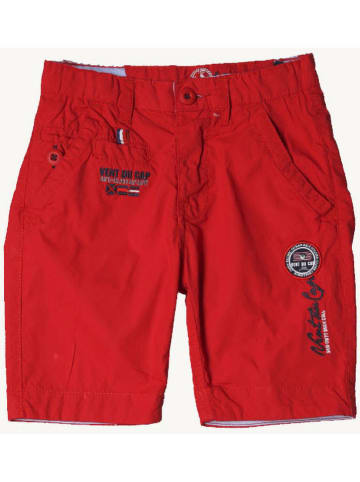 Peak Mountain Bermudy w kolorze czerwonym