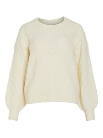 Vila Pullover in Creme