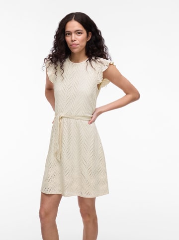 Vila Kleid in Creme