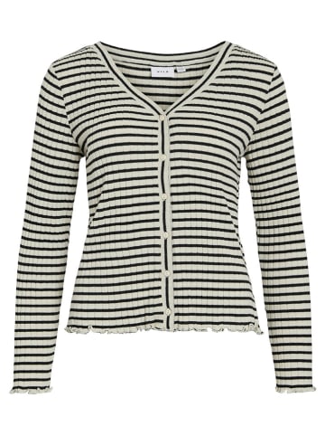 Vila Cardigan  in Schwarz/ Creme