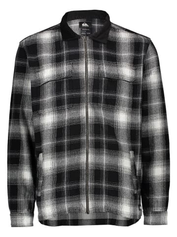 Quicksilver Cardigan "Quarrywood" in Schwarz/ Grau