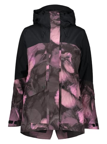 Roxy Ski-/ Snowboardjacke "Glade" in Schwarz/ Pink