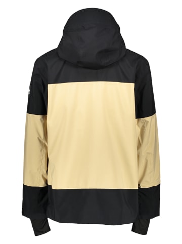 Quicksilver Ski-/ Snowboardjacke "Forever Stretch" in Schwarz/ Gelb