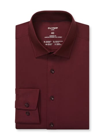 OLYMP Hemd "Luxor" - Modern fit - in Bordeaux