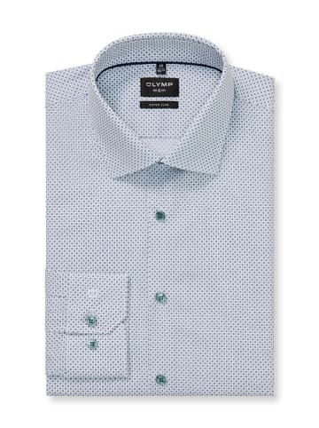 OLYMP Blouse "No 6" - super slim - lichtblauw