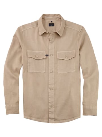 OLYMP Hemd "Casual" - Regular fit - in Beige