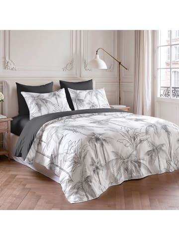 Pierre Cardin Paris Perkal dekbedovertrek zwart/wit