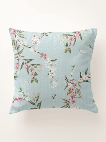 Pierre Cardin Paris Perkal kussenhoes lichtblauw